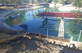 Lucrările de modernizare a parcului din Taraclia, proiect inițiat de Ilan Șor, au fost efectuate în proporție de aproape 70%