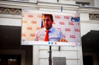FOTO// Ilan Șor: Pentru că PAS a capturat justiția, am decis să înființăm un tribunal al poporului