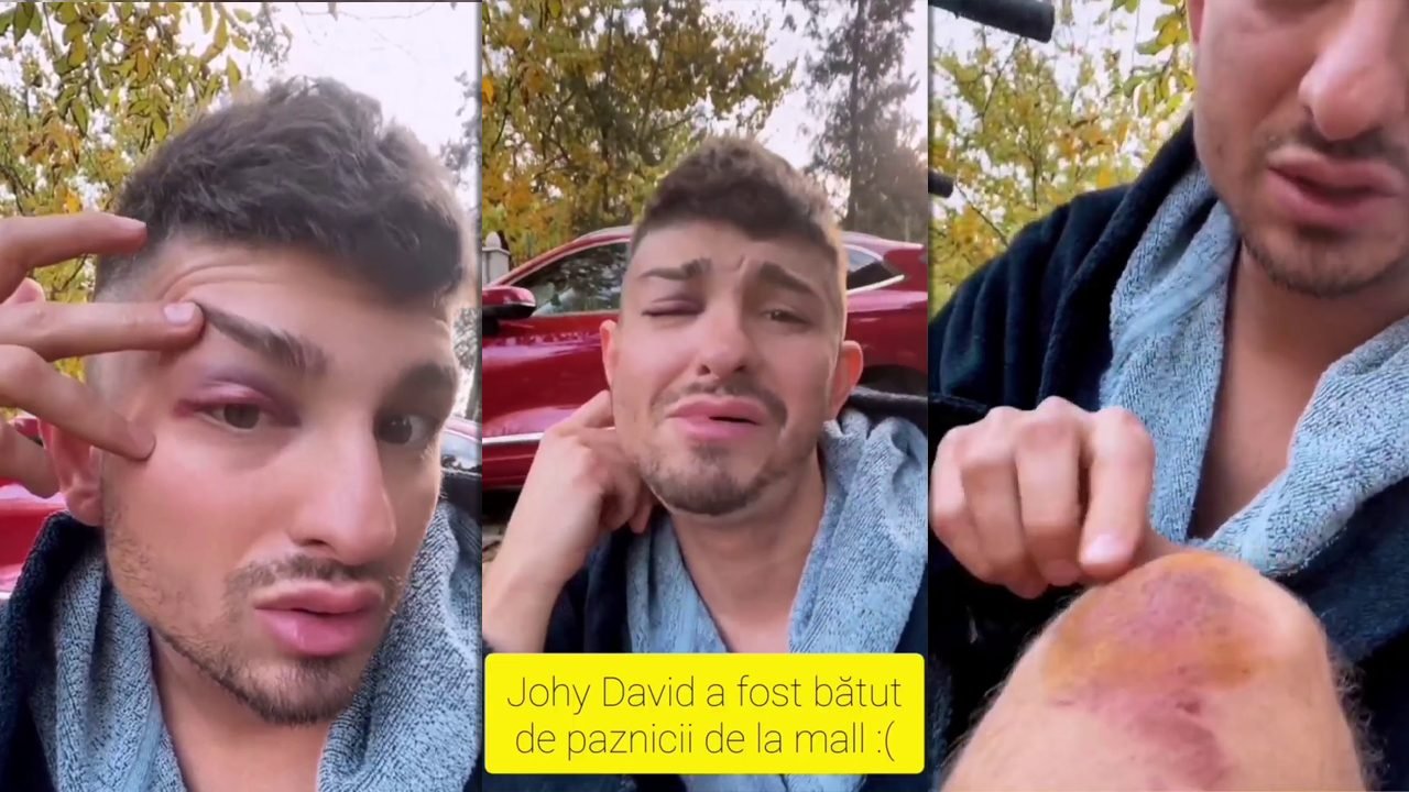 VIDEO// Johy Davis a fost BĂTUT de paza unui centru comercial din Capitală: Trebuie să-mi pun o dorință