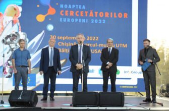 Ministrul Educației și Cercetării Anatolie Topală a participat la Noaptea Cercetătorilor Europeni