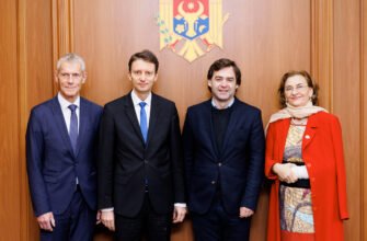 Nicu Popescu s-a întâlnit la MAEIE cu delegația Parlamentului European condusă de Siegfried Mureșan