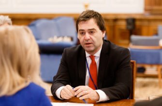 Nicu Popescu a avut o întrevedere cu președintele interimar a Senatului României, Alina-Ștefania Gorghiu