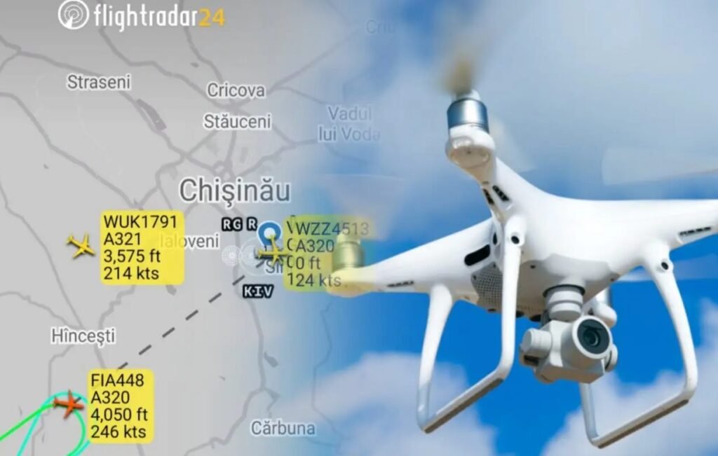 Un obiect zburător a paralizat Aeroportul Chișinău. Ce au depistat autoritățile