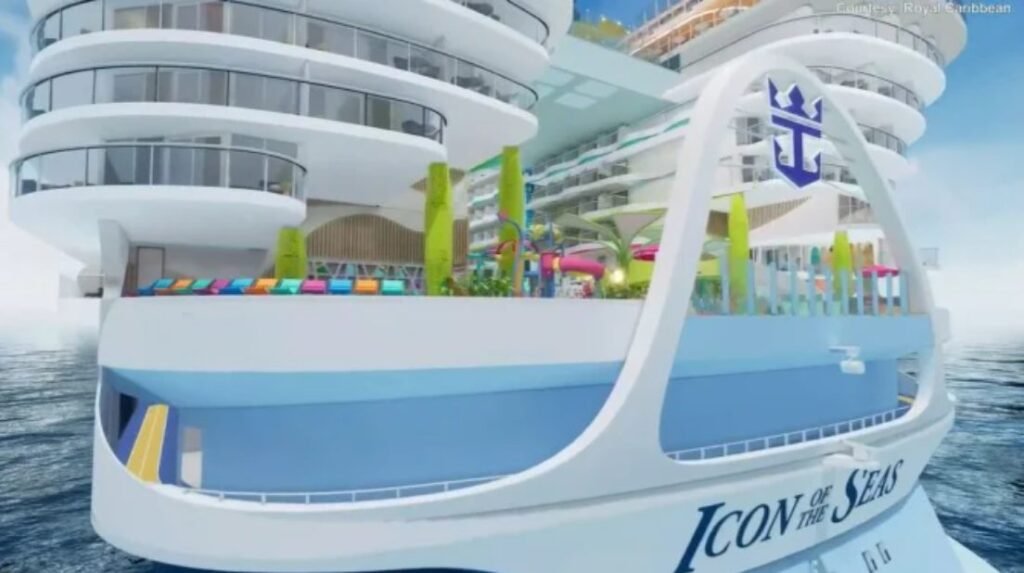 Cea mai mare navă de croazieră din lume, Icon of the Seas, va fi lansată în 2024 1 Cea mai mare navă de croazieră din lume, Icon of the Seas, va fi lansată în 2024