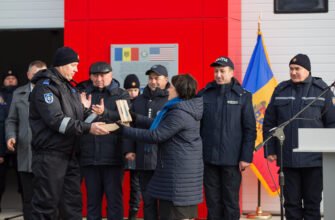 IGSU a inaugurat unitatea nouă de salvatori și pompieri în orașul Ștefan Vodă