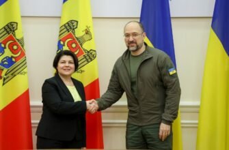 Natalia Gavrilița a avut o întrevedere cu prim-ministrul Ucrainei, Denis Șmigal