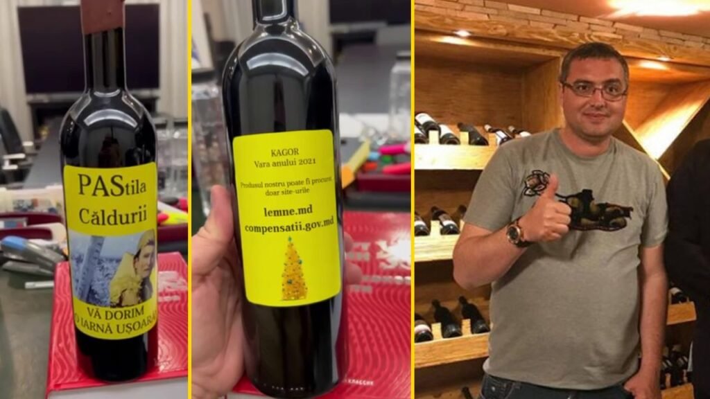 VIDEO// „PAStila Căldurii” - vinul primit în dar cu care „se va încălzi” Renato Usatîi