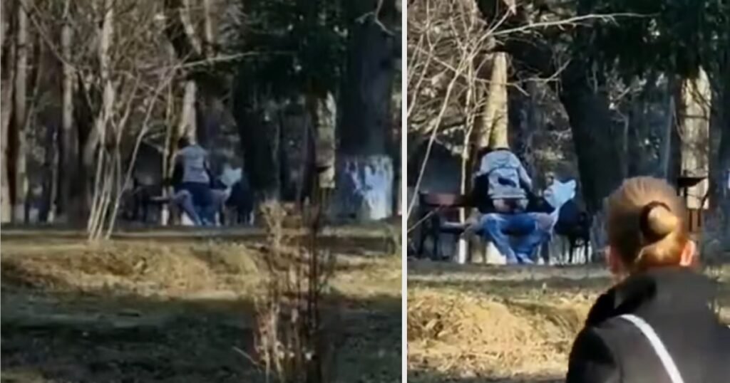 VIDEO// Doi tineri și-au început bine anul! Au fost filmați în timp ce întrețineau relații intime pe o bancă din parc 2 VIDEO// Doi tineri și-au început bine anul! Au fost filmați în timp ce întrețineau relații intime pe o bancă din parc