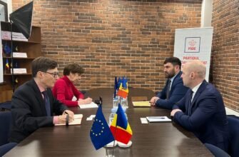 Conducerea PSDE a avut o întrevedere cu Amabasadorul Germaniei și Franței în Republica Moldova