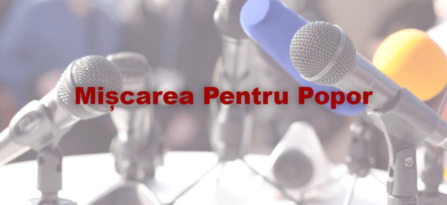 miscarea pentru popor conferinta de presa