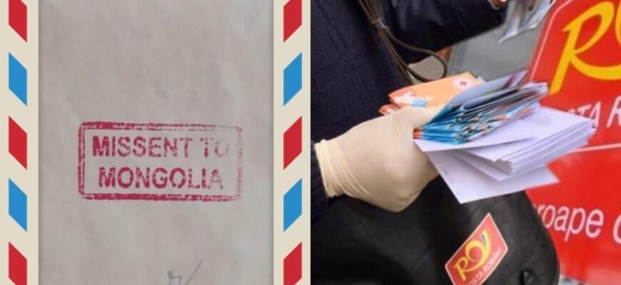 Dintr-o eroare, Poșta Română a expediat un pachet în Mongolia în loc de Mangalia