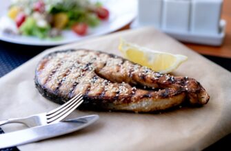 close up photo of sliced cooked fish