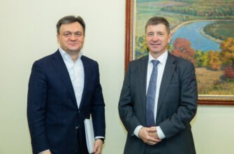 Premierul Dorin Recean l-a primit la Guvern pe ambasadorul Marii Britanii la Chișinău, Steven Fisher