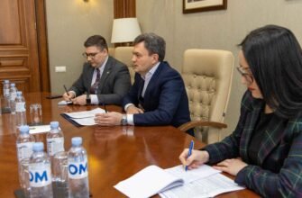 Dorin Recean a avut o întrevedere cu Ambasadorul Suediei în Republica Moldova, Katarina Freid