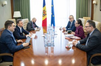 Prim-ministrul Dorin Recean a discutat, la Guvern, cu șefa Misiunii OSCE la Chișinău, Kelly Keiderling