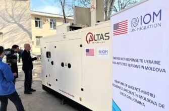 Serviciul Vamal a primit o donație de 14 generatoare de la OIM Moldova cu sprijinul Guvernului SUA