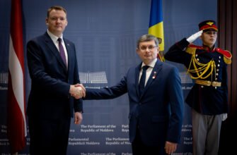 Igor Grosu, la întrevederea cu Președintele Parlamentului Letoniei: „Anul 2023 va fi dedicat procesului de europenizare a Republicii Moldova”