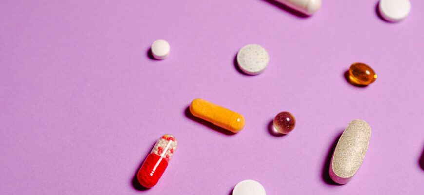 red and white medication pills