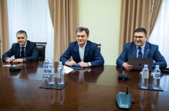 Dorin Recean a avut o întrevedere cu reprezentantul special al preşedinției nord macedonene în exerciţiu a OSCE pentru procesul de reglementare transnistreană