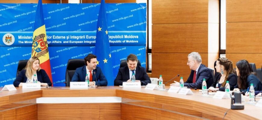 Nicu Popescu a avut o întrevedere cu 23 de ambasadori pentru Parteneriatul Estic. Ce subiecte au fost discutate de oficiali