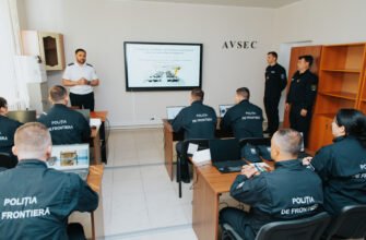 MAI se laudă că perseverează în îmbunătățirea nivelului de pregătire a poliștilor de frontieră în domeniul securității aeronautice
