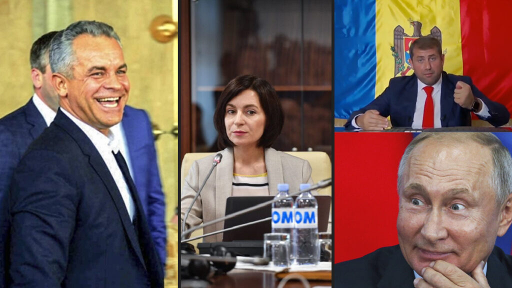 maia sandu vlad plahotniuc ilan shor sor vladimir putin puscarie