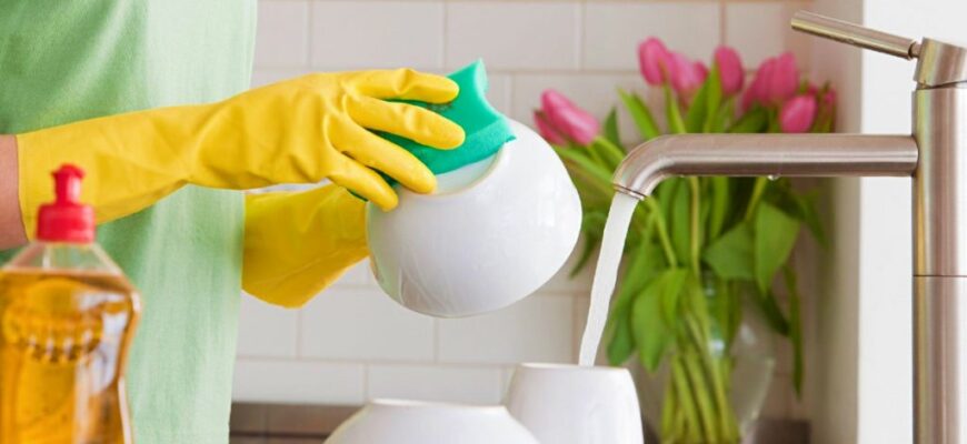 pasta de dinti si lichidul de spalat vase