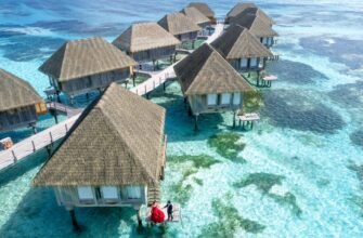 aerial photography of bungalows