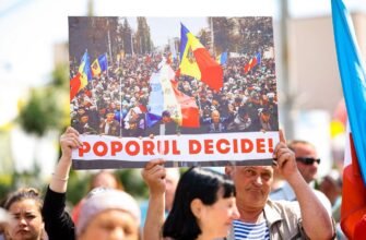 FOTO// 60 de mii de oameni au participat la mitingurile de la Orhei, Comrat și Bălți, în susținerea organizării unui referendum privind vectorul extern al Moldovei
