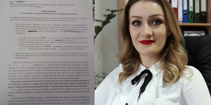 DOC// Subalterna Tatianei Vozian, șef direcție CCRM: Prin comportamentul său a adus până la lacrimi mai multe colege, una din ele chiar a avut un acces cardiac 1 vozian ccrm 800x500 1