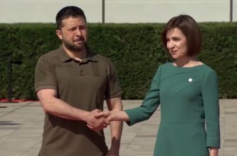 Președintele Ucrainei a ajuns la Summitul CPE de la Castelul Mimi