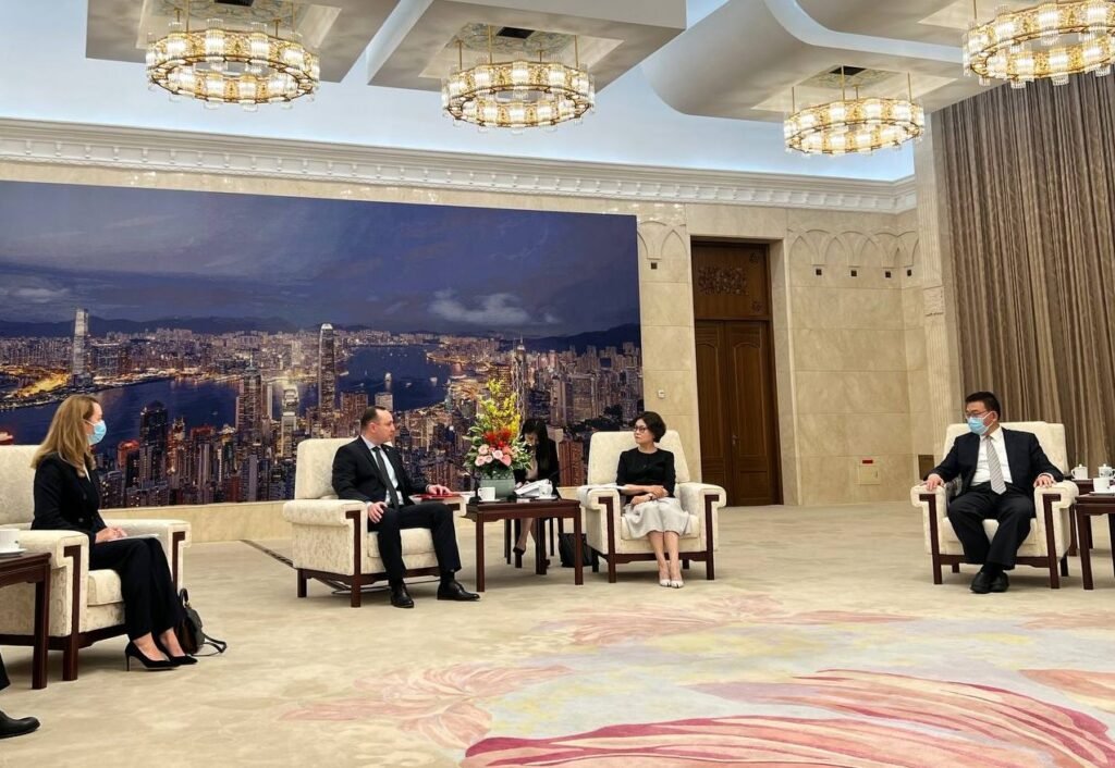 Vlad Bătrîncea a avut la Beijing o întrevedere cu vicepreședintele parlamentului chinez