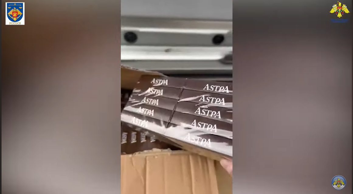 VIDEO// Serviciul Vamal sub conducerea PCCOCS au destructurat o schemă de contrabandă cu țigări 2 screenshot 1 6