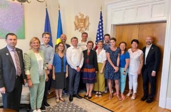 Președintele Parlamentului, Igor Grosu, s-a întâlnit cu un grup de cetățeni moldoveni stabiliți cu traiul în Statele Unite ale Americii