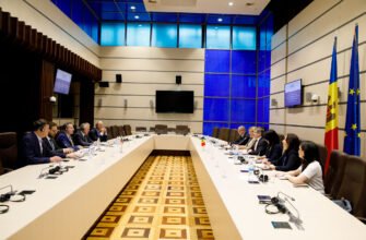 Agenda de integrare europeană, discutată de Președintele Parlamentului, Igor Grosu, cu o delegație de deputați lituanieni