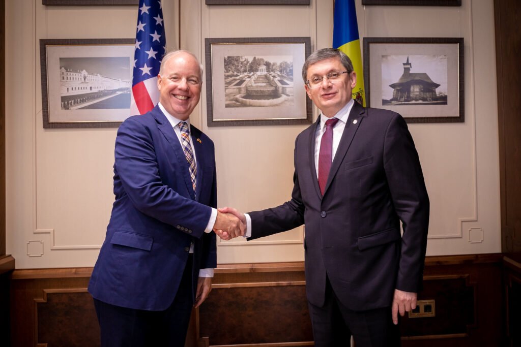 Președintele Parlamentului a avut o întrevedere cu Ambasadorul Statelor Unite ale Americii în Republica Moldova