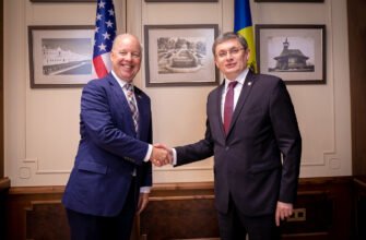 Președintele Parlamentului a avut o întrevedere cu Ambasadorul Statelor Unite ale Americii în Republica Moldova