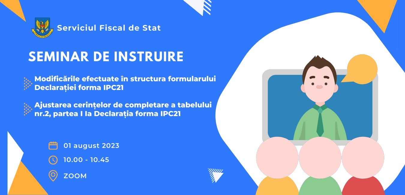 SFS organizează un seminar în format online referitor la modificările efectuate în formularul Declarației IPC21