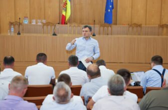 Dorin Recean a avut o întrevedere cu autoritățile publice locale și serviciile desconcentrate din raionul Dondușeni