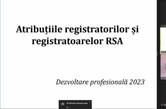 Peste 400 de registratori au fost instruiți despre noile prevederi legale privind administrarea Registrului de Stat al Alegătorilor