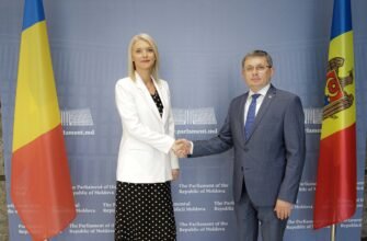 Președintele Parlamentului, Igor Grosu, a discutat cu ministra Justiției a României, Alina-Ştefania Gorghiu