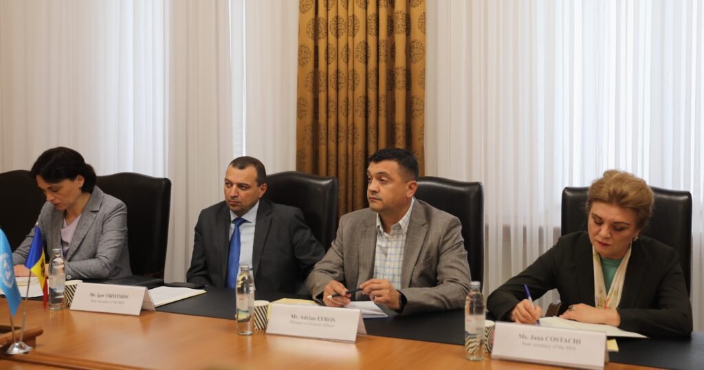 Reprezentanții Agențiilor ONU au reconfirmat sprijinul pentru dezvoltarea sistemului afacerilor interne