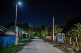Încă un sat a fost iluminat, datorită echipei lui Ilan Șor