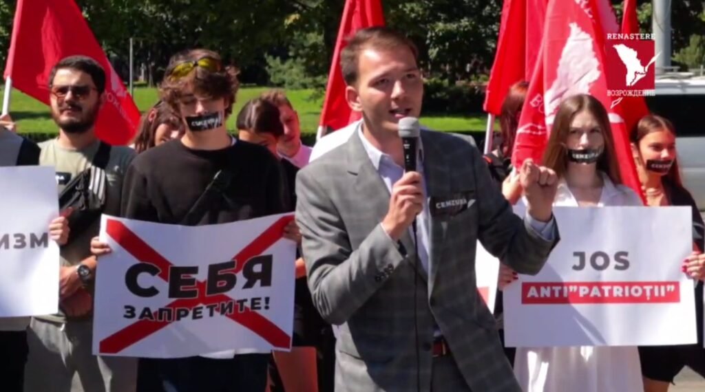VIDEO// Protest anti-cenzură: ”Cenzura și dictatura nu înseamnă patriotism, ci idioțenie”