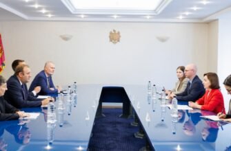Maia Sandu a discutat cu șeful Misiunii de parteneriat a Uniunii Europene în Republica Moldova