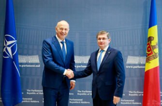 Igor Grosu a avut astăzi o întrevedere cu Secretarul general adjunct al NATO, Mircea Geoană