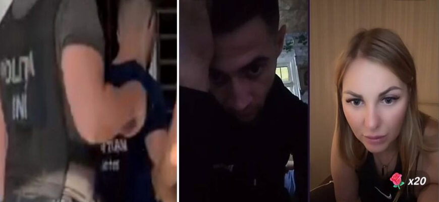 caras tiktok veronika victor munteanu politia arestat puscarie la