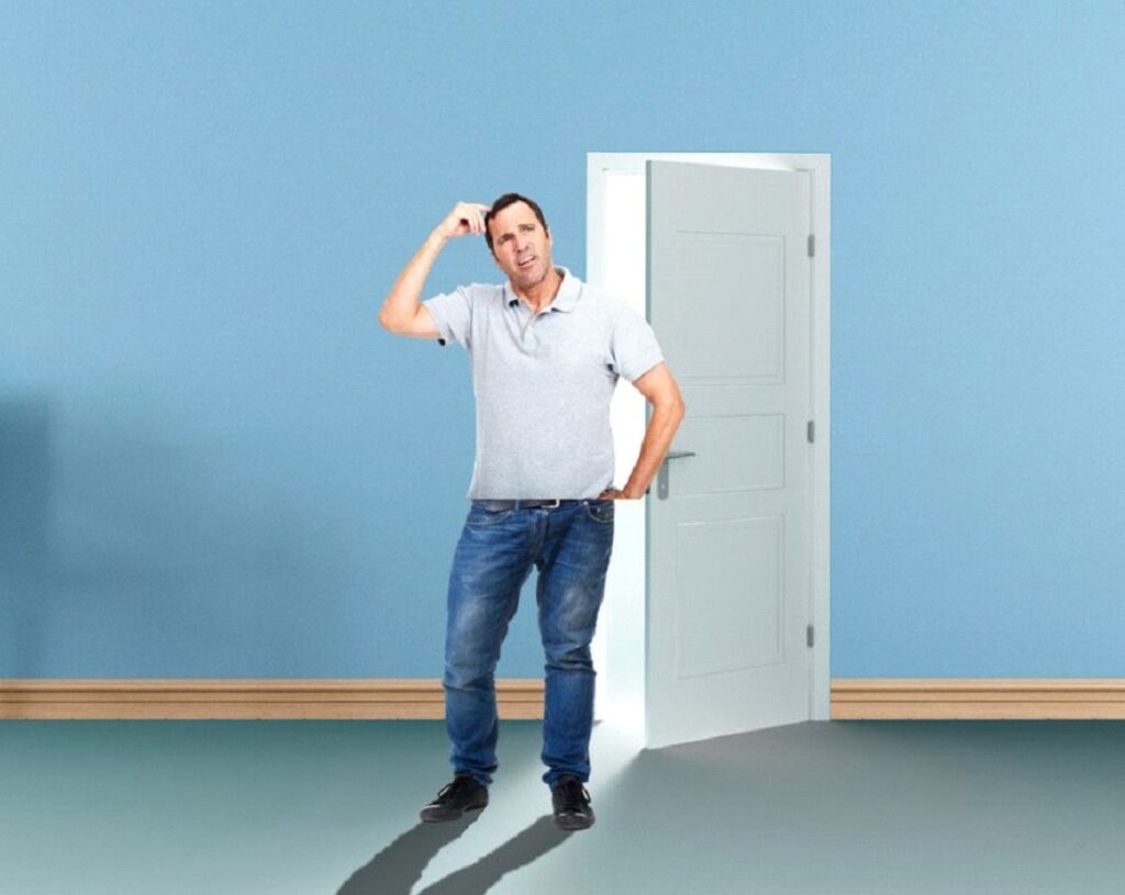 de ce uitam pentru ce am intrat in camera