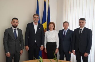 Conducerea Comisiei Electorale Centrale a avut o întrevedere cu Ambasadorul României în Republica Moldova