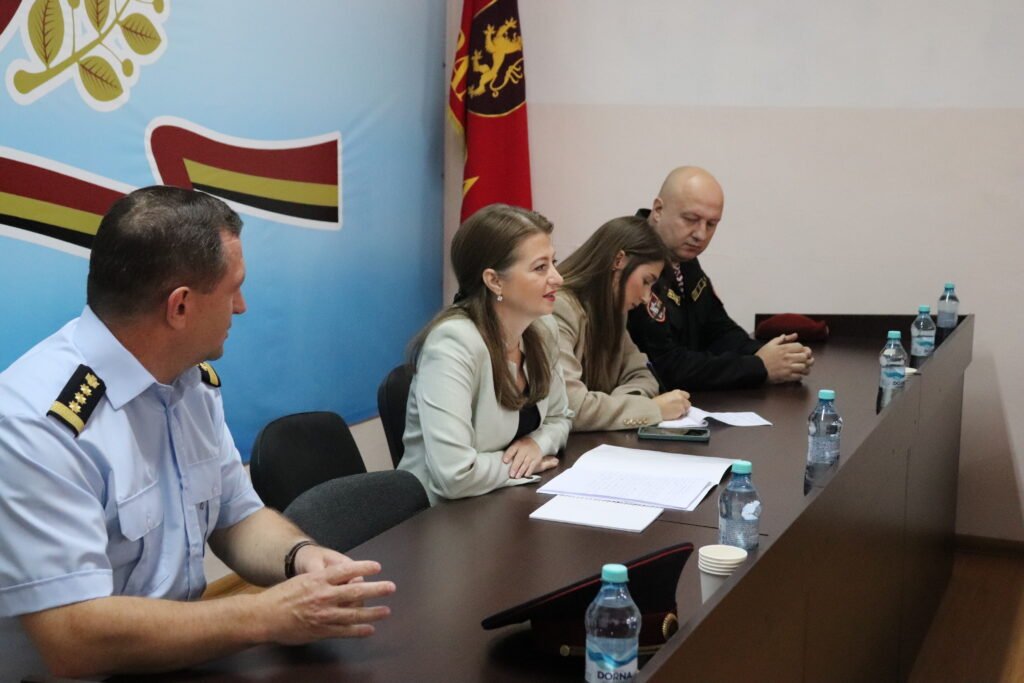 Ministrul Justiției a întreprins o vizită de lucru la Detașamentul cu Destinație Specială ”Pantera”